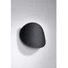 Image de Sollux Lighting Wandlamp Senses - 29x25x8cm - G9 - zwart - staal