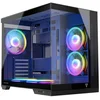 Image de MODECOM Volcano Panorama - Computer Behuizing - ARGB - 5 Ventilatoren - Midi Tower