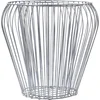 Image de KADAX Schanskorf, schanskorf, ronde gegalvaniseerde stalen plantenmand voor tuin, stenen, bloemen, planten, plantenbak, verhoogd bloembed, Ø 47 cm, H: 45 cm
