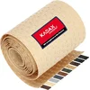 Image de KADAX Tuinhekband van Technorattan, 19 x 255 cm, 10 kleuren, privacyfolie, rol, windscherm voor balkon, terras, weerbestendige hekmat, tuinhek (beige)