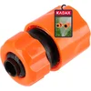 Image de KADAX Slangkoppeling van kunststof ABS, verbindingsstuk voor tuinslang, snelkoppeling, tuinkoppeling, slangverbinder, eindconnector (1/2 inch)