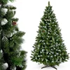 Image de Kadax Kunstkerstboom, 180 cm, Made in EU, realistische kerstboom van pvc-folie, natuurgetrouwe kerstboom, kunstdennenboom met stevige plastic standaard, kunstdennen, Pia, 180 cm
