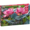 Image de Pink Lotus Flowers Puzzel 500 Stukjes