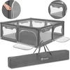 Image de Lionelo Willow XL - Box voor baby's - 187 cm x 207 cm x 68 cm - vanaf 0-48 maanden groot oppervlak - Zeer groot