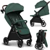 Image de Lionelo Ingrid Buggy - Kinderwagen tot 22 kg - Auto-Folding Systeem - 360° EVA Wielen - XXL Luifel met UPF50+ - Verstelbare Rugleuning en Voetsteun - Panoramisch Ventilatiepaneel - Bekerhouder en Mand