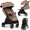Image de Lionelo Ingrid Buggy - Kinderwagen tot 22 kg - Auto-Folding Systeem - 360° EVA Wielen - XXL Luifel met UPF50+ - Verstelbare Rugleuning en Voetsteun - Panoramisch Ventilatiepaneel - Bekerhouder en Mand