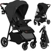 Image de Lionelo Emma One Buggy en kinderwagen tot 22 kg   XXL Kapje   EVA Wielen   Lichtgewicht en Onderhoudsvrij   Verstelbare Rugleuning   Eénhandig Inklapbaar   Verstelbare Duwstang   Centrale Voetrem   5-Punts Veiligheidsgordel   Stadswandelwagen