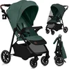 Image de Lionelo Emma One Buggy en kinderwagen tot 22 kg   XXL Kapje   EVA Wielen   Lichtgewicht en Onderhoudsvrij   Verstelbare Rugleuning   Eénhandig Inklapbaar   Verstelbare Duwstang   Centrale Voetrem   5-Punts Veiligheidsgordel   Stadswandelwagen