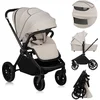 Image de Lionelo Mika Plus - Kinderwagen 2in1 - XXL SET - Veelzijdig en jaarrond - Grote wielen - tot 22kg - Bediening met een hand - Voor alle soorten terrein - Accessoireset