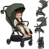 Image de Lionelo Bess Buggy   Ultracompacte Kinderwagen 6 m 22 kg   7,5 kg Lichtgewicht   Automatisch Inklapbaar met 1 Hand   XXL UPF50+ Kap   Ligpositie 83 cm   5-Punts Magnetische Gordel   Geveerde 360° Wielen   Reisvriendelijk
