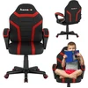 Image de Huzaro - Ranger 1.0 Red Mesh - Gamestoel voor kinderen