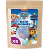 Image de Paw Patrol Bruisballen voor Bad - Bruisballen Kind - Badbom - Bath Bombs - Bruisballen Kinderen - Badballen - Paw Patrol Speelgoed - 5 x 50 g - Framboze en Braambes Geur- Vegan
