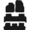 Image de BASIC zwarte veloursmatten voor: Renault Grand Scenic III 7-zits (2009-2015)