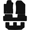 Image de BASIC zwarte veloursmatten voor: Toyota Corolla Verso II 7 personen (2004-2009)
