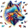 Image de Wooden.City houten puzzel - wolf - 250 stukjes - educatief speelgoed.
