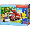 Image de Puzzel 30-brandweerlieden die redden - 30-delige puzzel