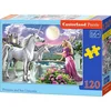 Image de Princess and her Unicorns - 120 stukjes
