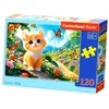 Image de Castorland Puzzel 120 Stukjes Kitten's Walk - Leeftijd 6+