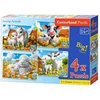 Image de Castorland 4-in-1 Puzzels: Lieve Dieren (4+ jaar)
