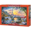 Image de Castorland Tea Time in Paris   Puzzel   500 stukjes   Satijnen afwerking   Perfecte pasvorm   Europese kwaliteit