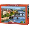 Image de Castorland View of Bridges in Prague   Puzzel   500 stukjes   Satijnen afwerking   Perfecte pasvorm   Europese kwaliteit