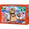 Image de Castorland Kittens with Flowers   Puzzel   500 stukjes   Satijnen afwerking   Perfecte pasvorm   Europese kwaliteit