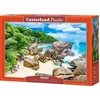 Image de Castorland La Digue Island, Seychelles   Puzzel   500 stukjes   Satijnen afwerking   Perfecte pasvorm   Europese kwaliteit