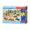 Image de Castorland Bouwplaats 60-delige Puzzel voor Kinderen
