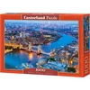 Image de Castorland Aerial View of London   Puzzel   1.000 stukjes   Satijnen afwerking   Perfecte pasvorm   Europese kwaliteit