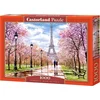 Image de Castorland Romantic Walk in Paris   Puzzel   1.000 stukjes   Satijnen afwerking   Perfecte pasvorm   Europese kwaliteit