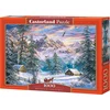 Image de Castorland Mountain Christmas   Puzzel   1.000 stukjes   Satijnen afwerking   Perfecte pasvorm   Europese kwaliteit