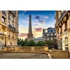 Image de Castorland Walk in Paris at Sunset   Puzzel   1000 stukjes   Satijnen afwerking   Perfecte pasvorm   Europese kwaliteit