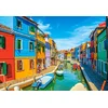Image de Castorland puzzel Burano kleuren Italië - 1000 stukjes legpuzzel.