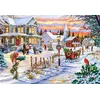 Image de Castorland kerstpuzzel 1000 stukjes - Christmas Tree is Coming puzzel.