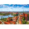 Image de Castorland puzzel luchtfoto Wroclaw Polen 1000 stukjes puzzel.