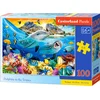 Image de Castorland Dolphins in the Tropics   Puzzel   100 stukjes   Dolfijnen   Premium kwaliteit