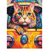 Image de Castorland puzzel katten busreis - 100 stukjes speelgoed puzzel.