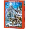 Image de Castorland Wolves and Castle   Puzzel   1.500 stukjes   Satijnen afwerking   Perfecte pasvorm   Europese kwaliteit