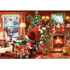 Image de Castorland puzzel Santa's Special Delivery - kerst legpuzzel 1500 stukjes.