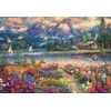 Image de Castorland puzzel Spring Mountain Majesty - 1500 stukjes legpuzzel.