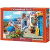 Image de Castorland Spring in Santorini   Puzzel   2.000 stukjes   Satijnen afwerking   Perfecte pasvorm   Europese kwaliteit