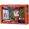 Image de Castorland Christmas Cottage   Puzzel   2000 stukjes   Satijnen afwerking   Perfecte pasvorm   Europese kwaliteit