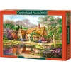 Image de Castorland Twilight at Woodgreen Pond   Puzzel   3.000 stukjes   Satijnen afwerking   Perfecte pasvorm   Europese kwaliteit