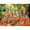 Image de Castorland puzzel katten familie reünie - 3000 stukjes puzzel.