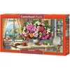 Image de Castorland Summer Flowers and Cup of Tea   Puzzel   4.000 stukjes   Satijnen afwerking   Perfecte pasvorm   Europese kwaliteit