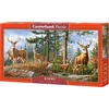 Image de Castorland Royal Deer Family   Puzzel   4.000 stukjes   Satijnen afwerking   Perfecte pasvorm   Europese kwaliteit