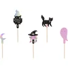 Image de PartyDeco - Cupcake toppers Halloween (6 stuks)