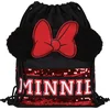 Image de Disney Minnie Mouse Tas / Rugzak, zwart en rood 32x39 cm