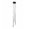 Image de Sigma Sopel Lux 3 Hanglamp - 3 Zilveren Buizen, Modern Design