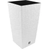 Image de Bloempot Bloembak Rato Square 40x40x75cm WIT Prosperplast